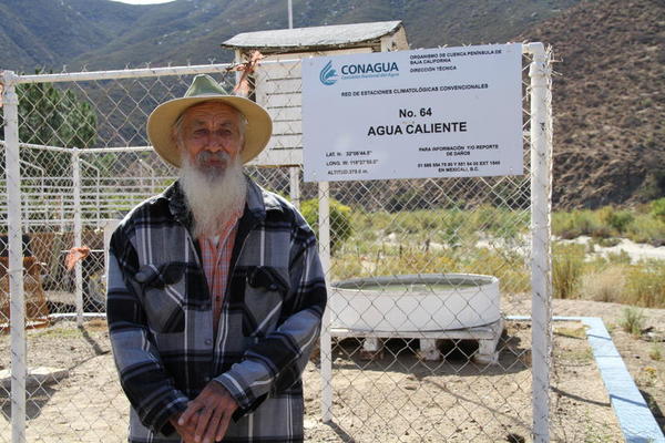 Estación climatológica Agua Caliente (No. 64).