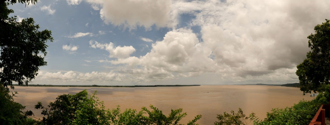The Amazon river at Obidós, Pará, Brazil