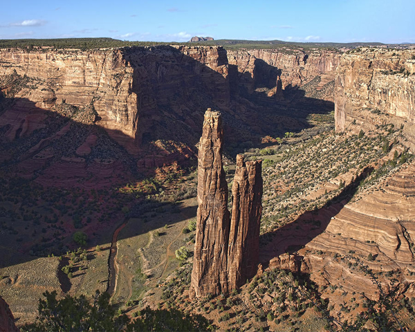 Spider Rock at Canyon de Chelly National Monument, Arizona