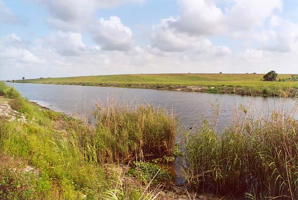 Indian Prairie Canal, South Florida.