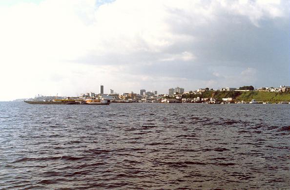 Rio Negro at Manaus, Amazonas, Brazil (1989)