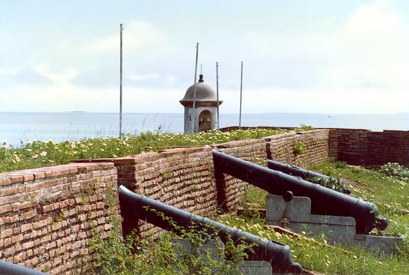 Mouth of the Amazon river, from the Fort at Macapa, Brazil (1989)