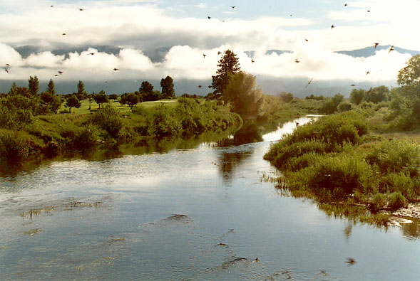 Indian Creek as seen from Highway 207, Plumas County, California (2005)