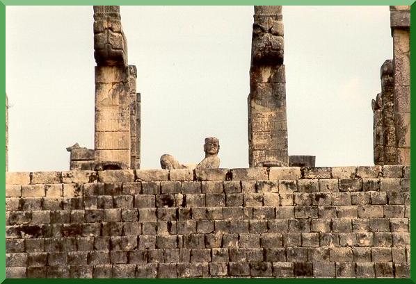 Figure of Chac Mool.