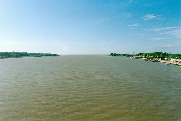 Mouth of the Rio Usumacinta, in Tabasco, Mexico (2002).  